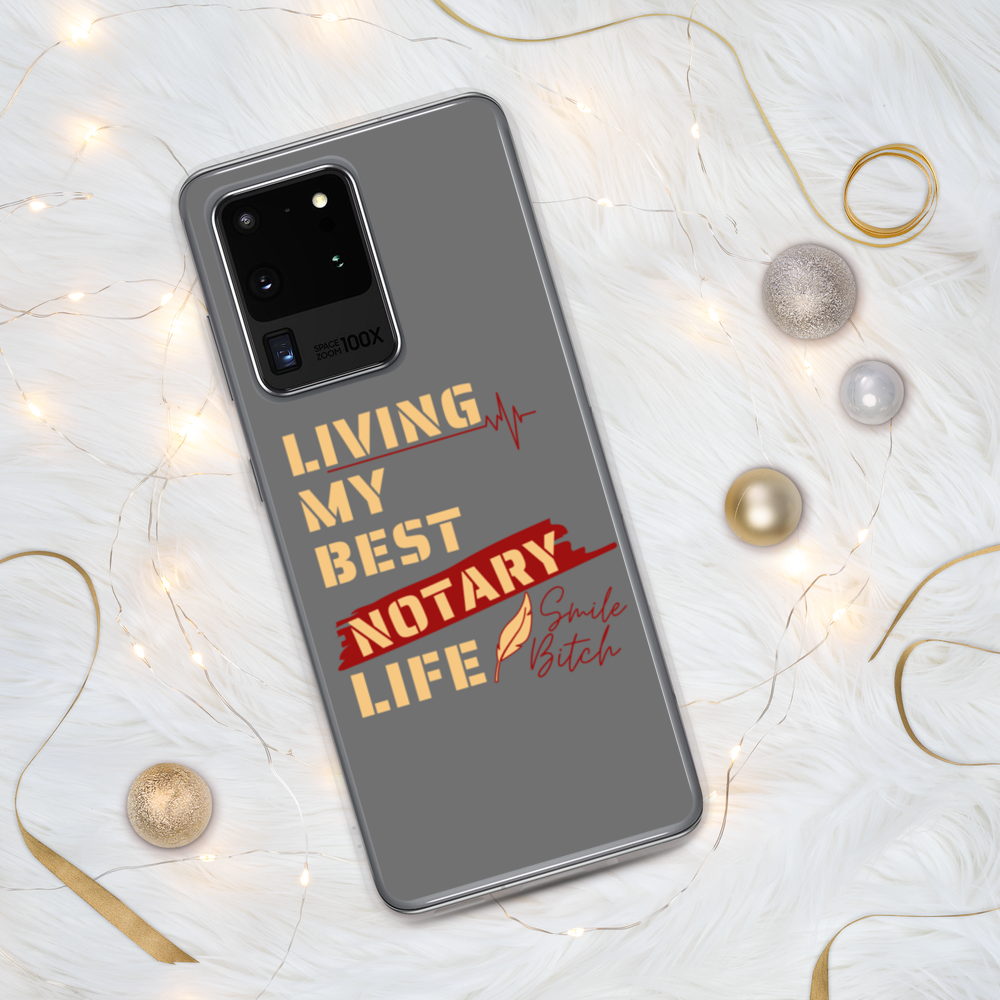 Living My Best Notary Life | Notary Jawn | Notary Public | Samsung Case