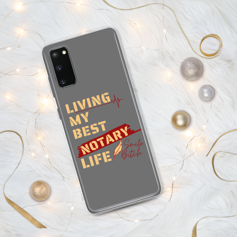 Living My Best Notary Life | Notary Jawn | Notary Public | Samsung Case