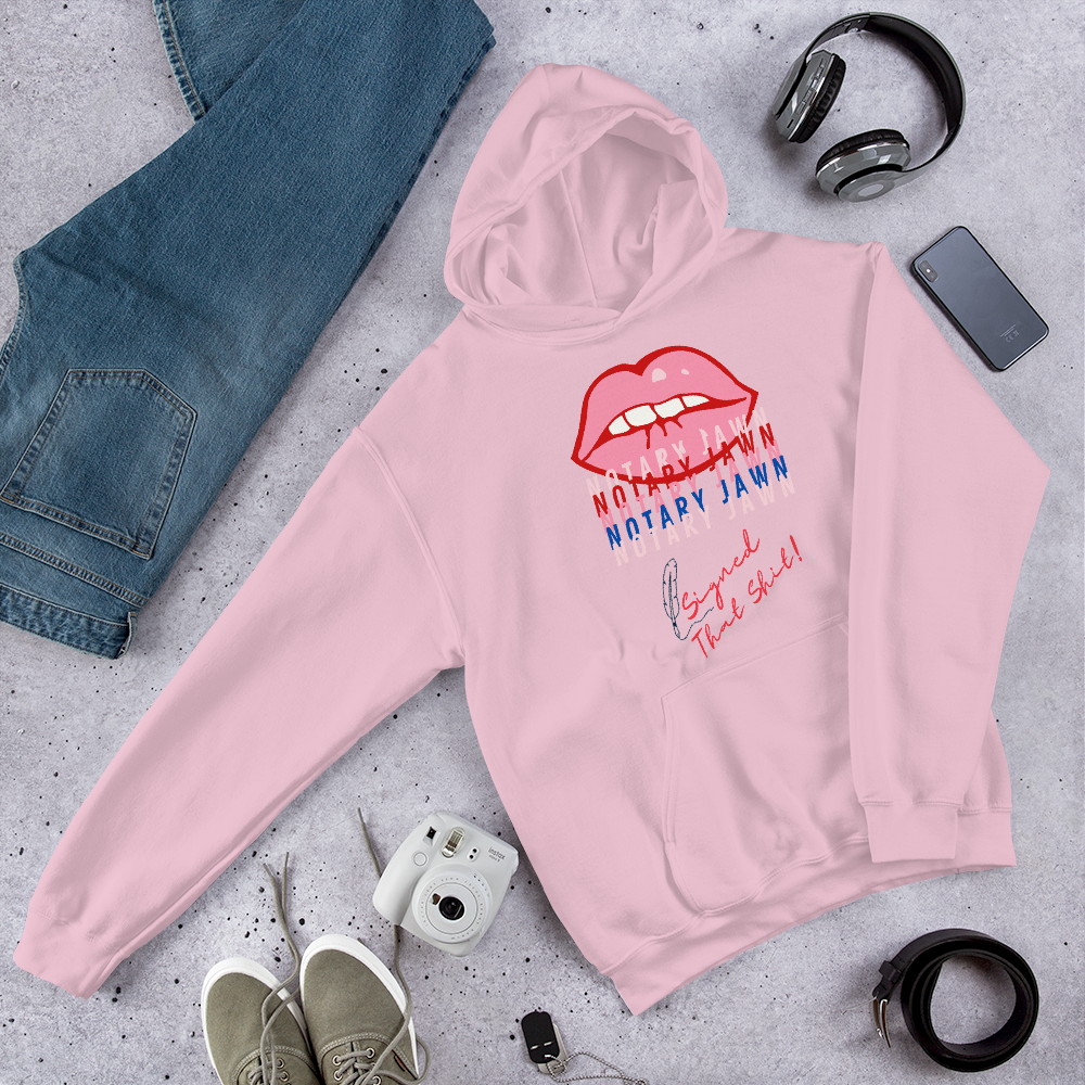 Ms Kiss Le Femme | I Signed That Sh*t | Notary Jawn | Notary Public Hoodie