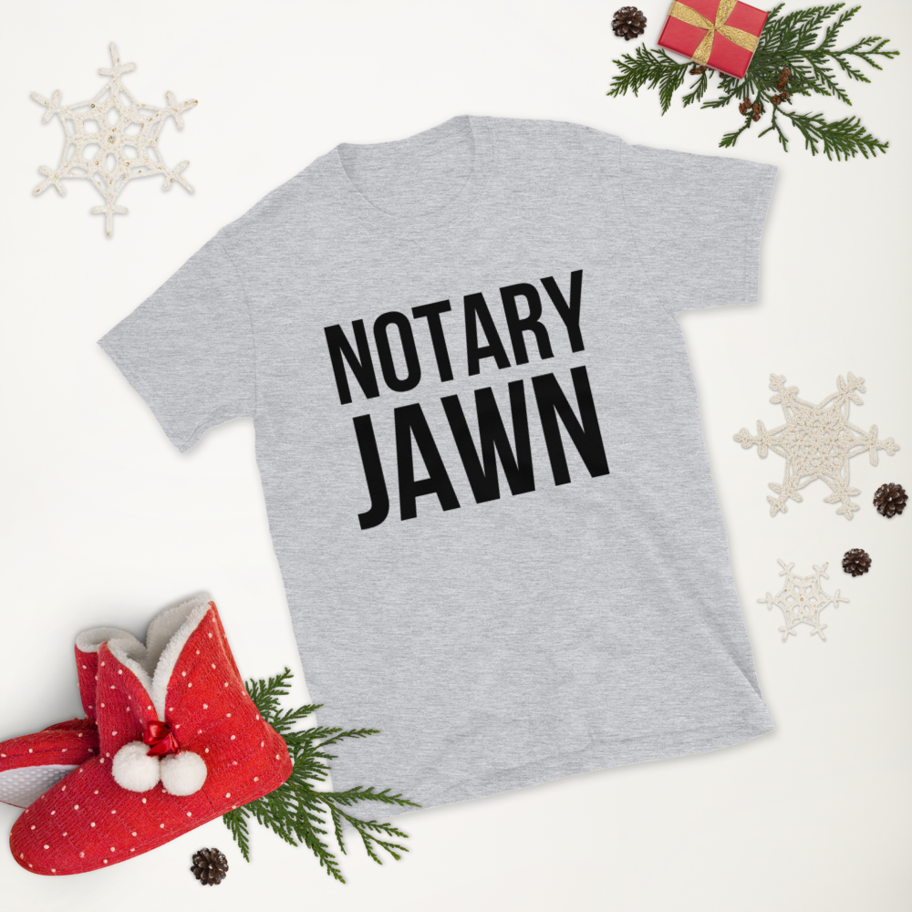 Original Notary Jawn | Notary Public | Short-Sleeve | Unisex T-Shirt