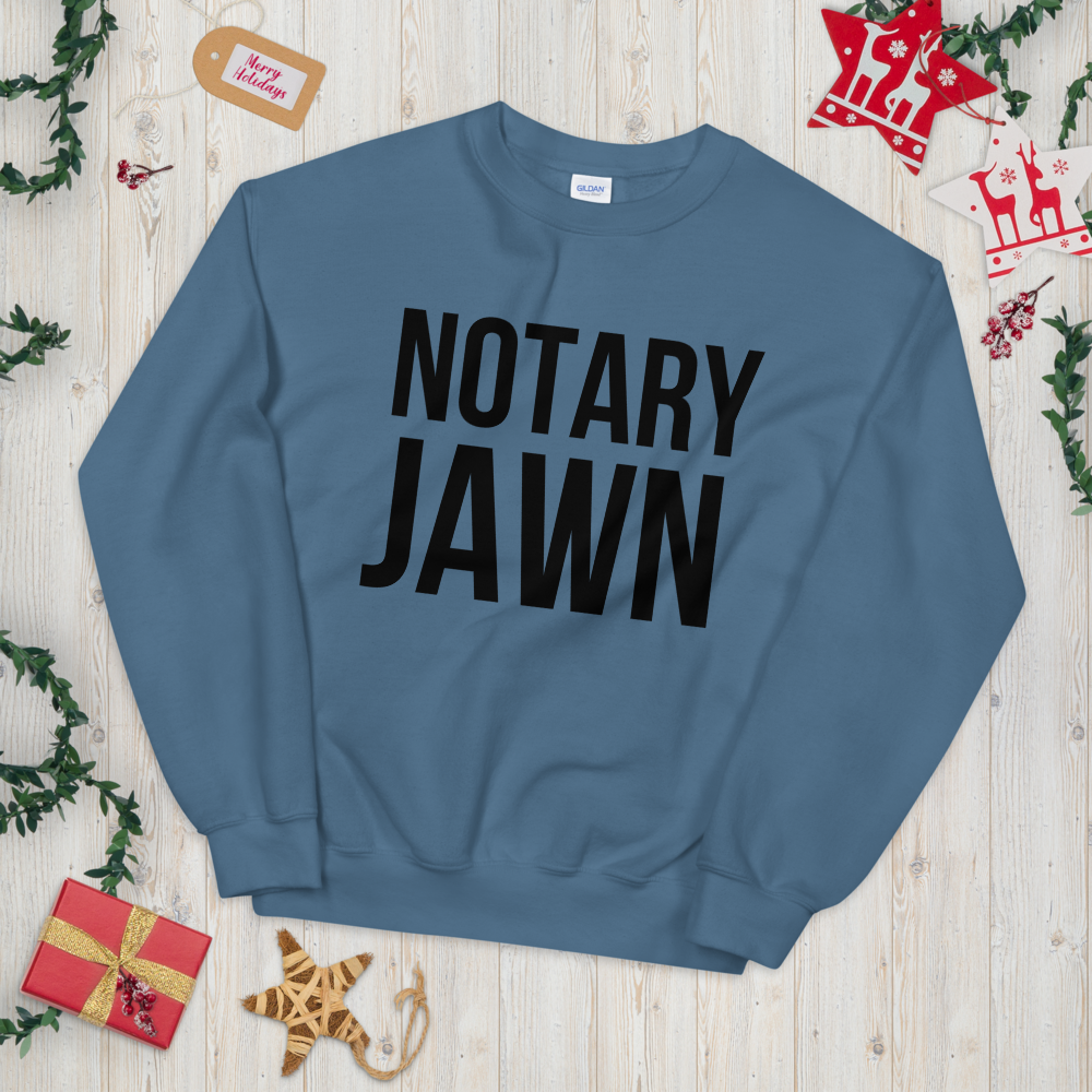 Original Notary Jawn | Notary Public | Unisex Sweatshirt