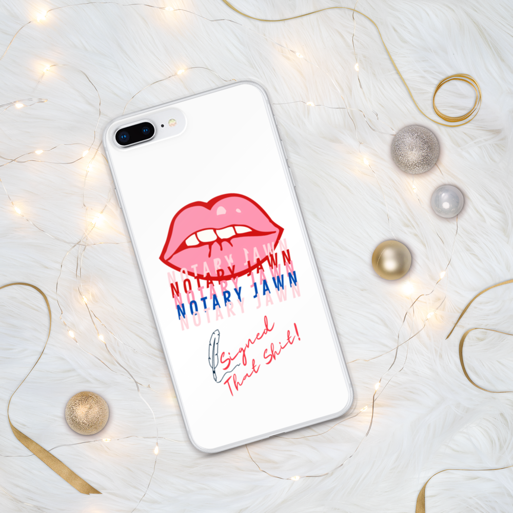 Ms Kiss Le Femme | I Signed That Sh*t | Notary Jawn | Notary Public - iPhone Case