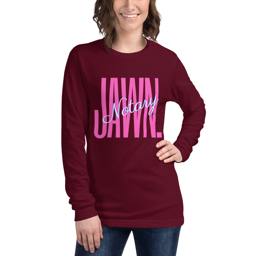 Classic NOTARY JAWN Period! | Notary Public | Unisex Long Sleeve Tee