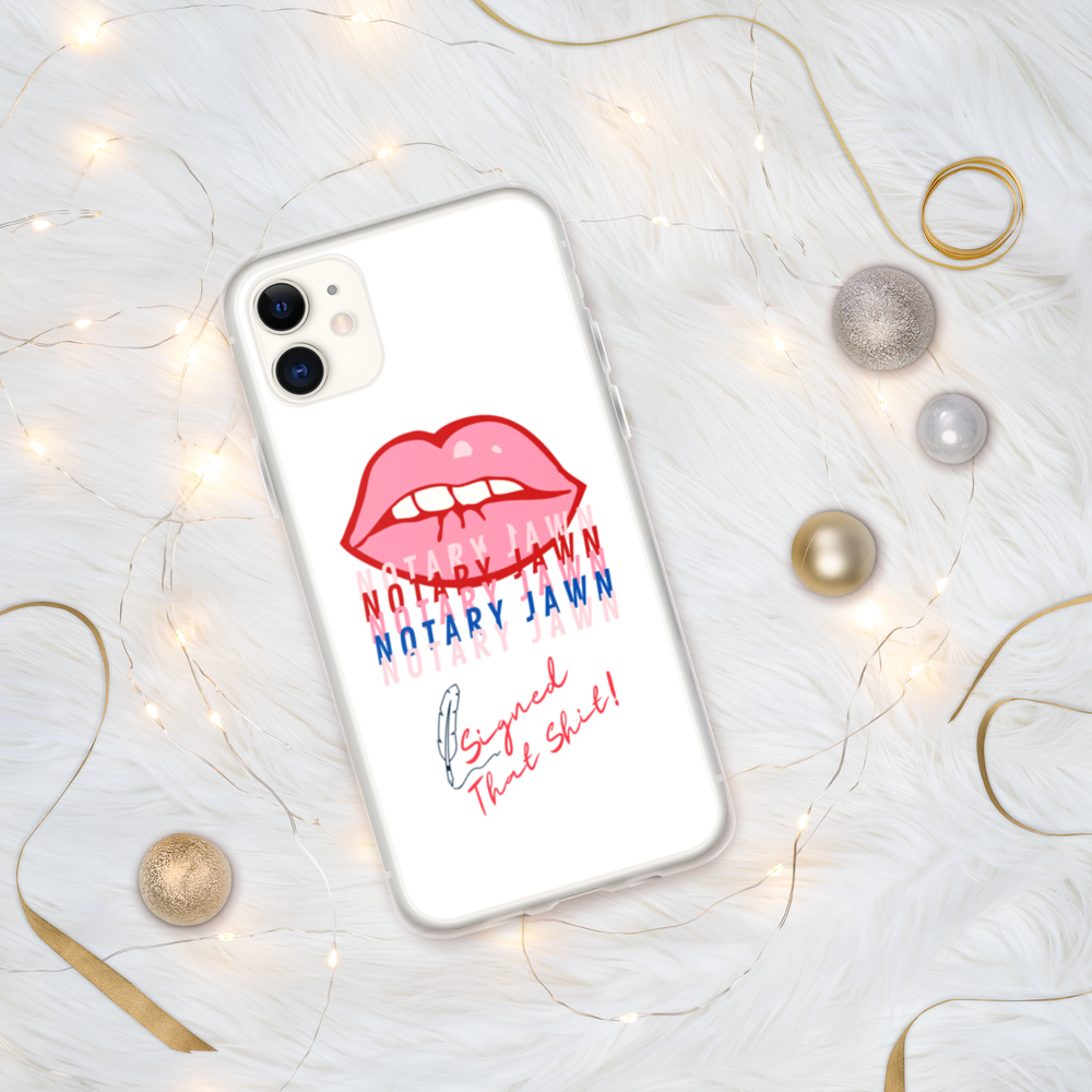 Ms Kiss Le Femme | I Signed That Sh*t | Notary Jawn | Notary Public - iPhone Case