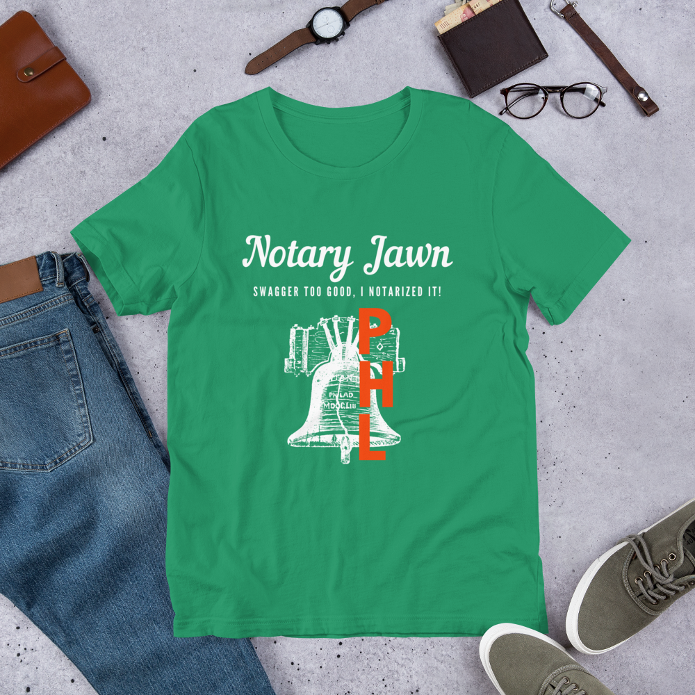 Let Freedom Rang | Notary Jawn | Notary Public | Short-Sleeve | Unisex T-Shirt