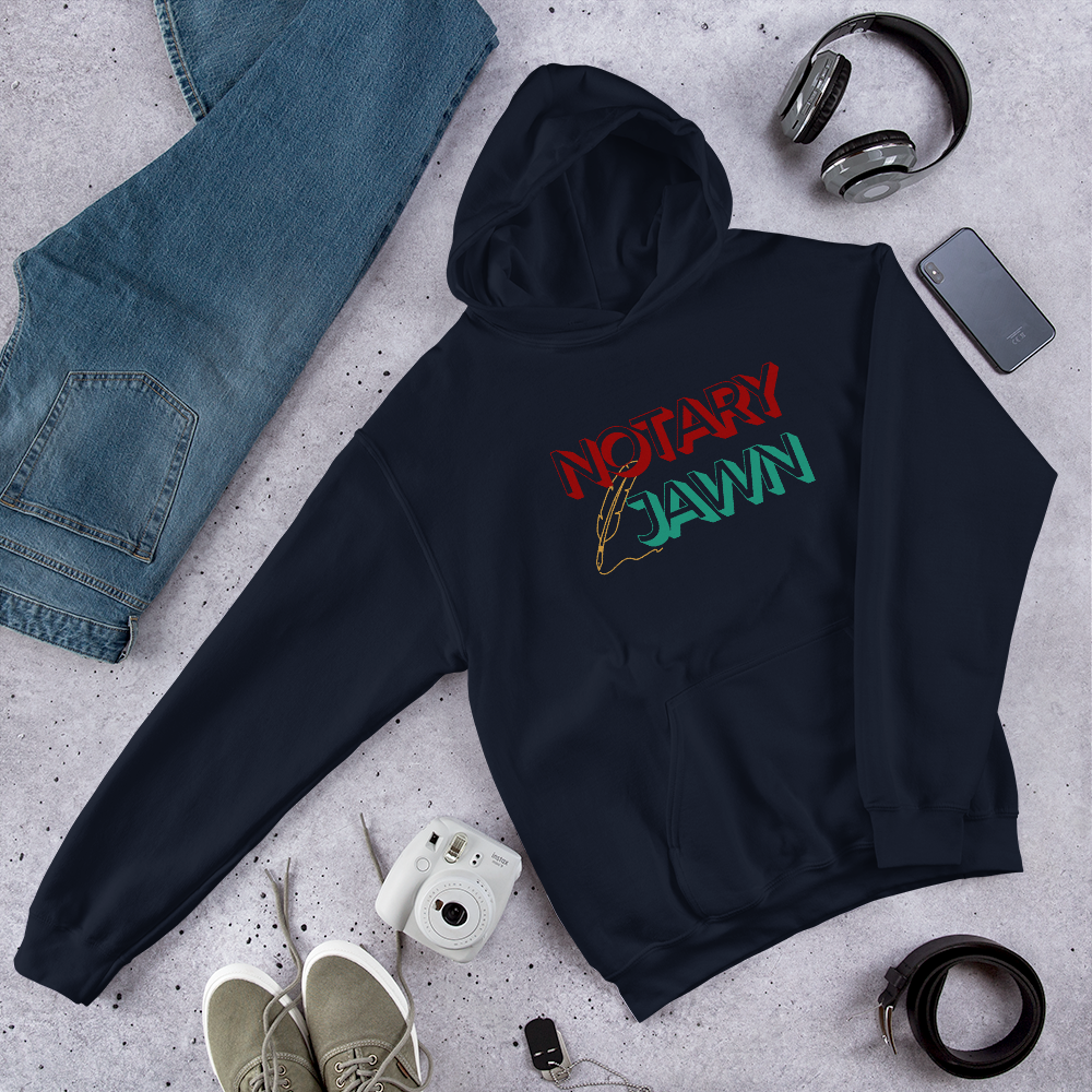 Philly Notary Jawn | Gotcha Front & Back | Unisex Hoodie