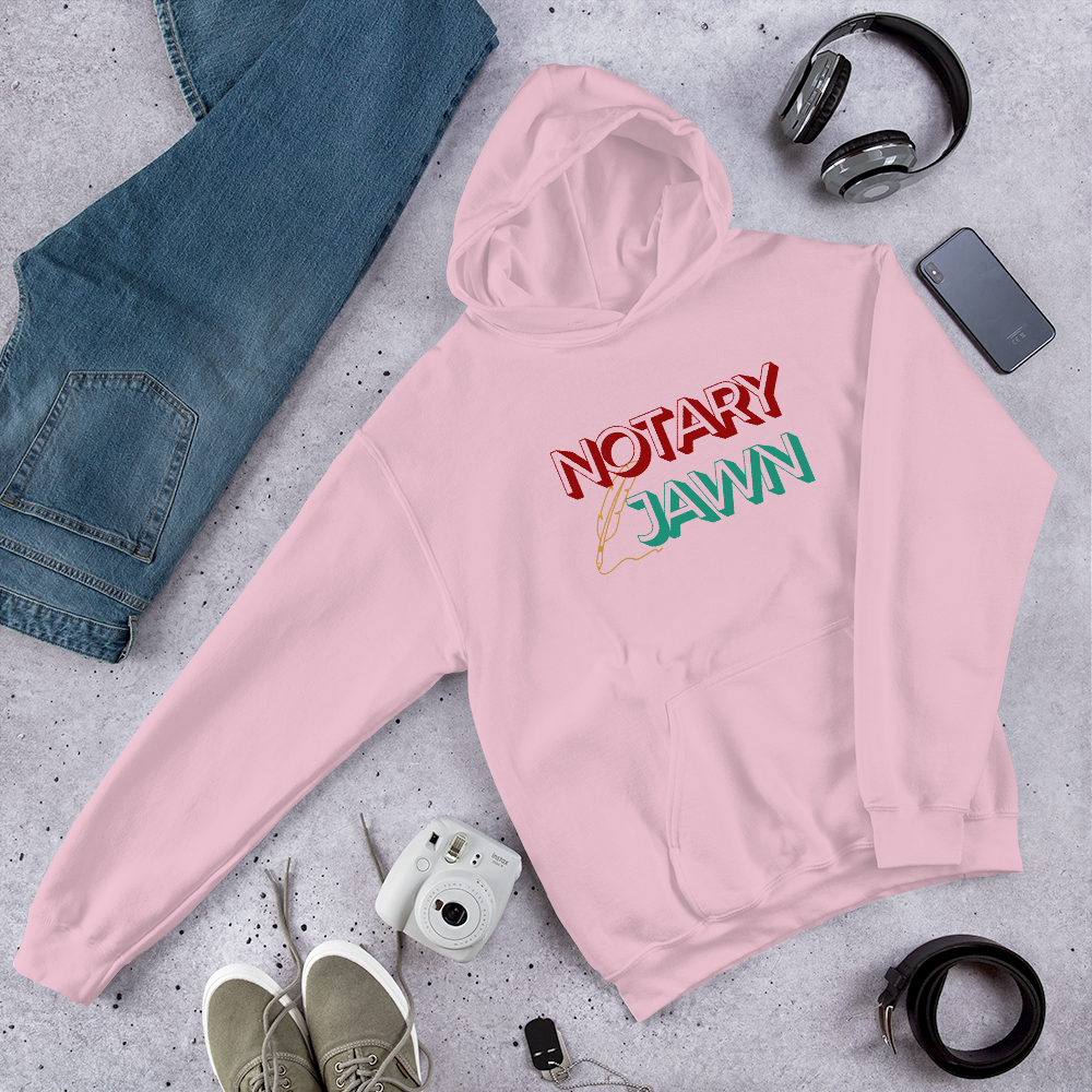 Philly Notary Jawn | Gotcha Front & Back | Unisex Hoodie