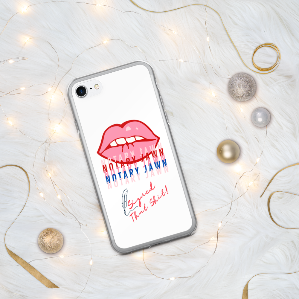 Ms Kiss Le Femme | I Signed That Sh*t | Notary Jawn | Notary Public - iPhone Case