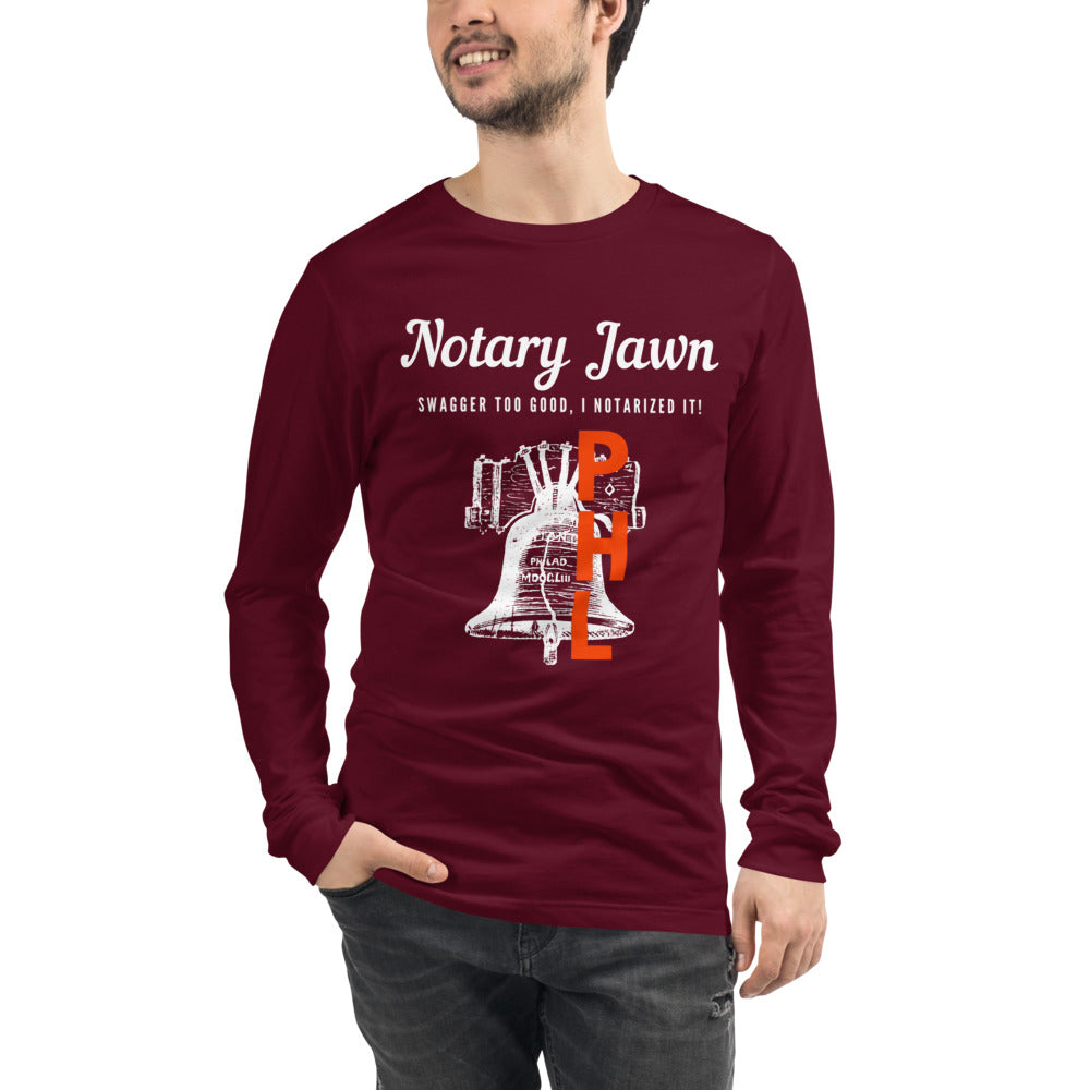 Let Freedom Rang | Notary Jawn | Notary Public | Unisex | Long Sleeve Tee