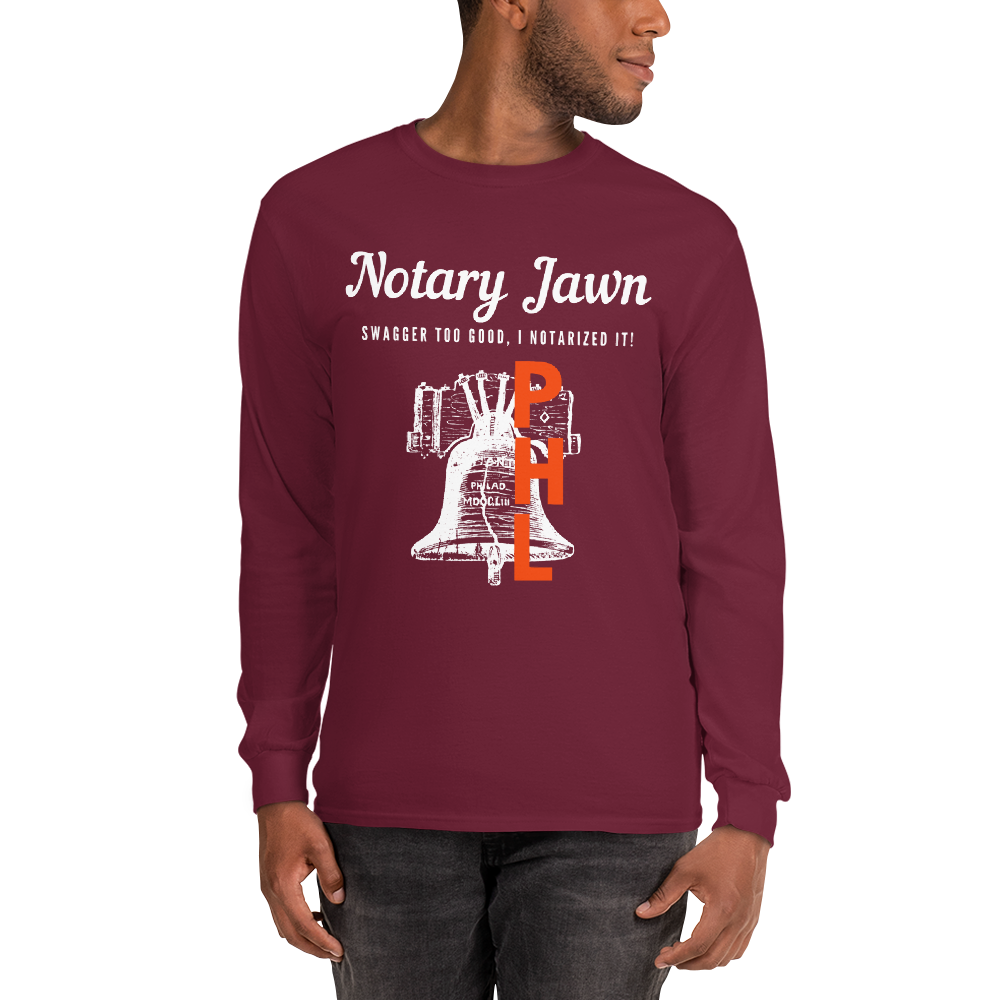 Let Freedom Rang | Notary Jawn | Notary Public | Men’s | Long Sleeve Shirt