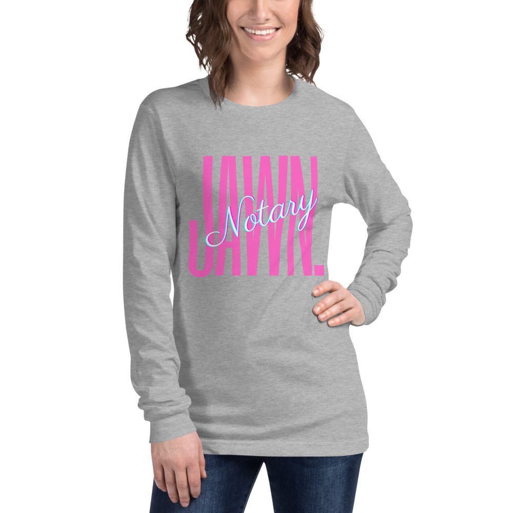 Classic NOTARY JAWN Period! | Notary Public | Unisex Long Sleeve Tee