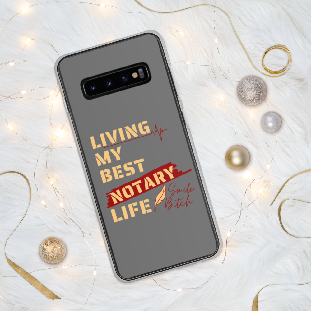 Living My Best Notary Life | Notary Jawn | Notary Public | Samsung Case