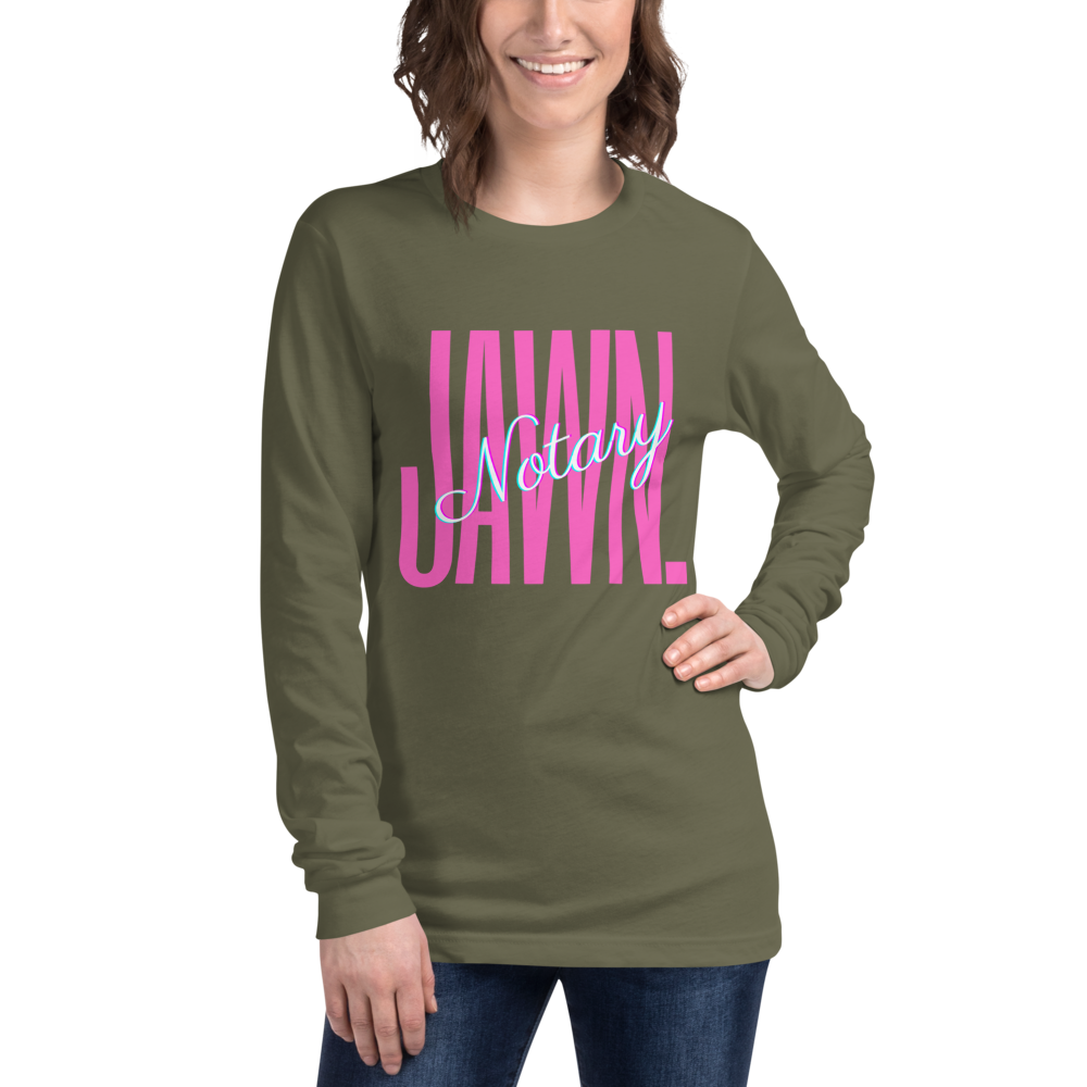 Classic NOTARY JAWN Period! | Notary Public | Unisex Long Sleeve Tee