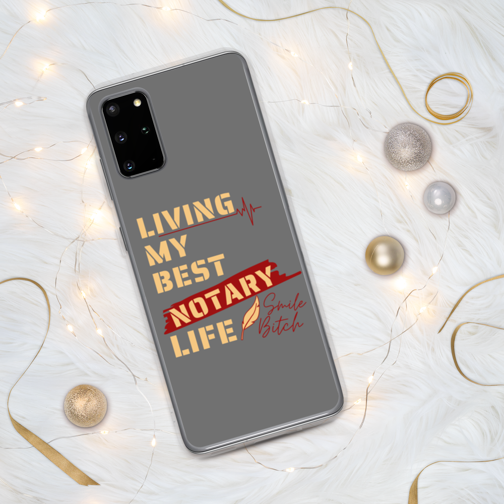 Living My Best Notary Life | Notary Jawn | Notary Public | Samsung Case