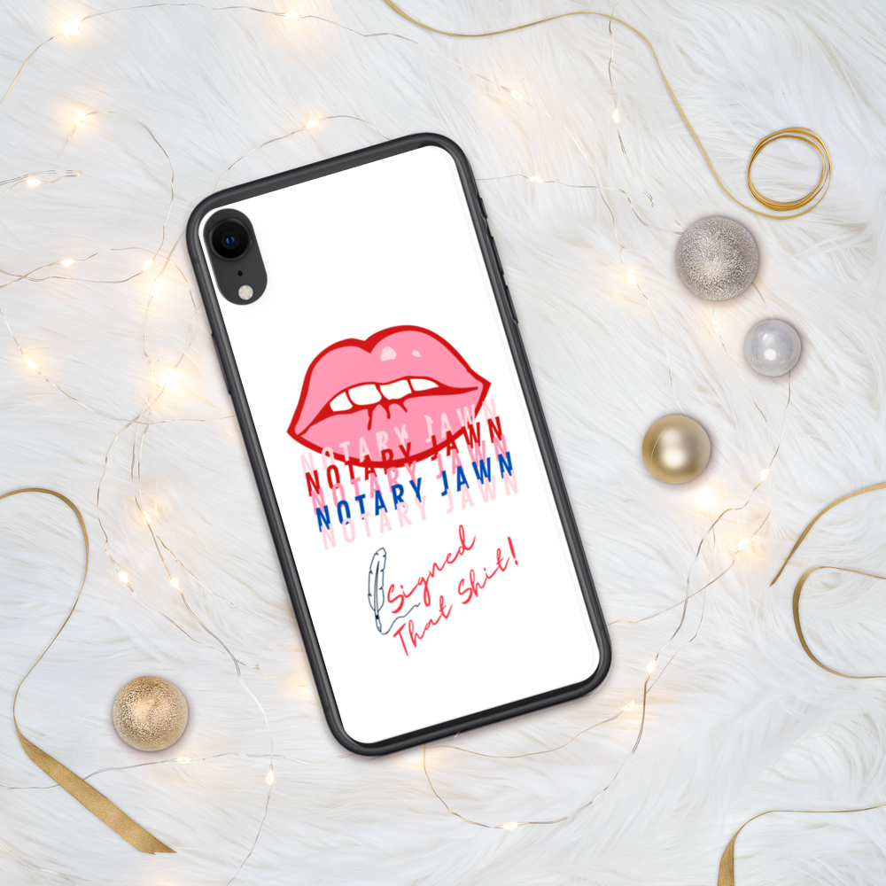 Ms Kiss Le Femme | I Signed That Sh*t | Notary Jawn | Notary Public - iPhone Case