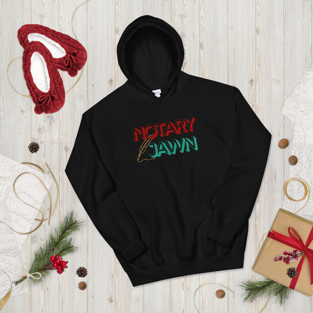 Philly Notary Jawn | Gotcha Front & Back | Unisex Hoodie