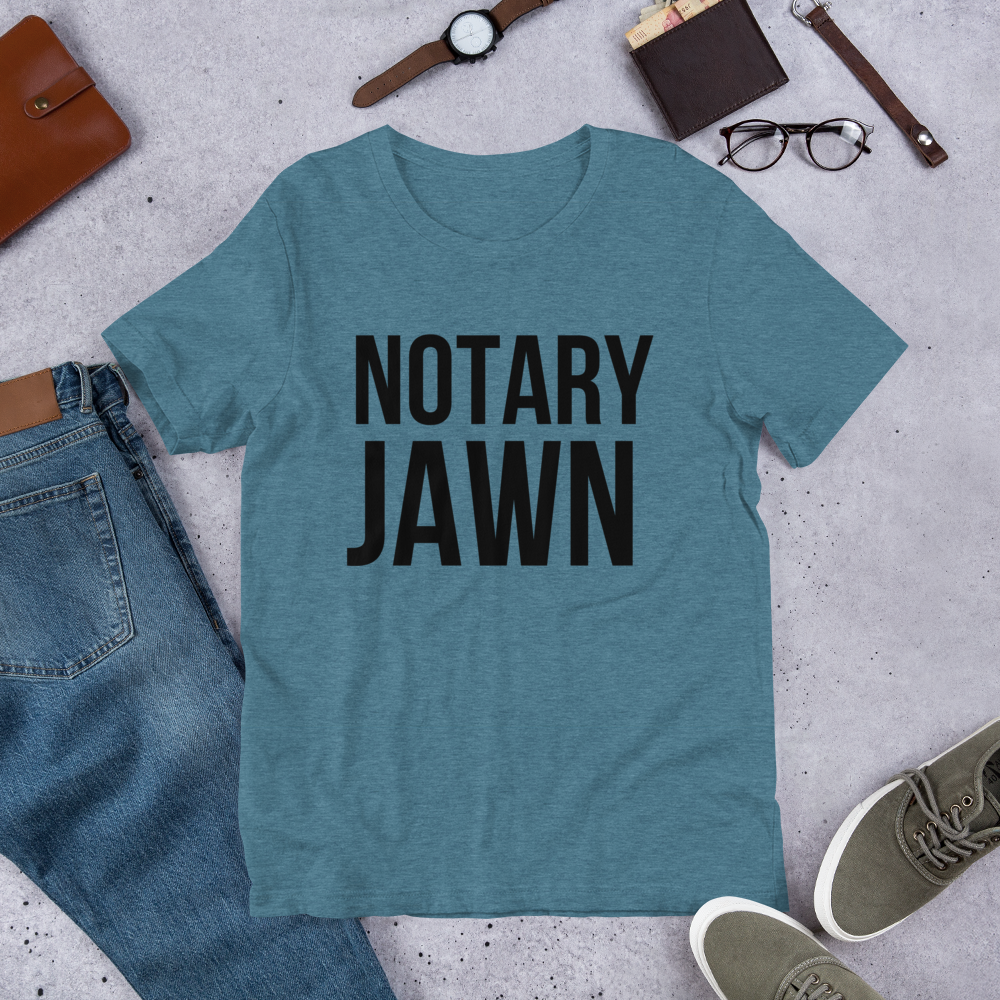 Original Notary Jawn | Notary Public | Short-Sleeve | Unisex T-Shirt