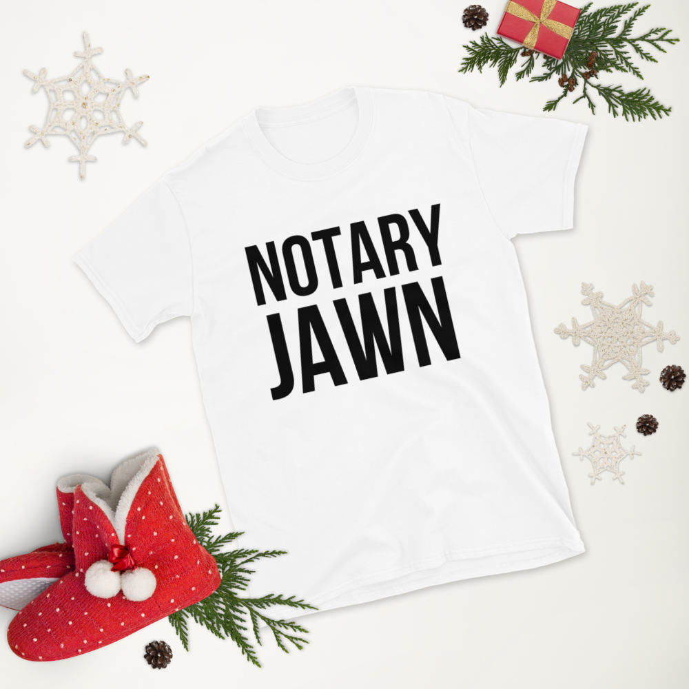 Original Notary Jawn | Notary Public | Short-Sleeve | Unisex T-Shirt