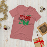 I Signed That Sh*t on Xmas | Notary Jawn | Notary Public | Short-Sleeve Unisex T-Shirt