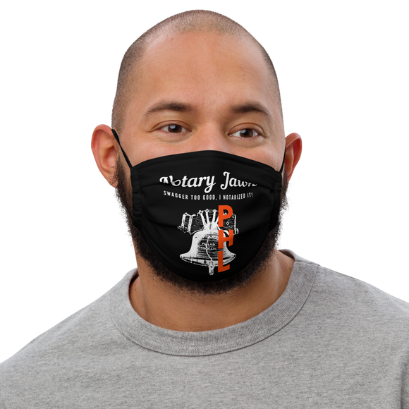 Let Freedom Rang | Notary Jawn | Notary Public | Premium face mask | Unisex