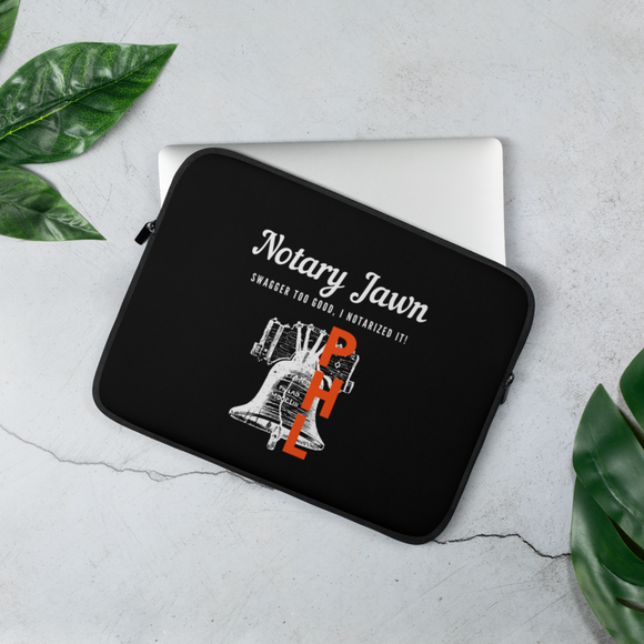 Let Freedom Rang | Notary Jawn | Notary Public | Laptop Sleeve