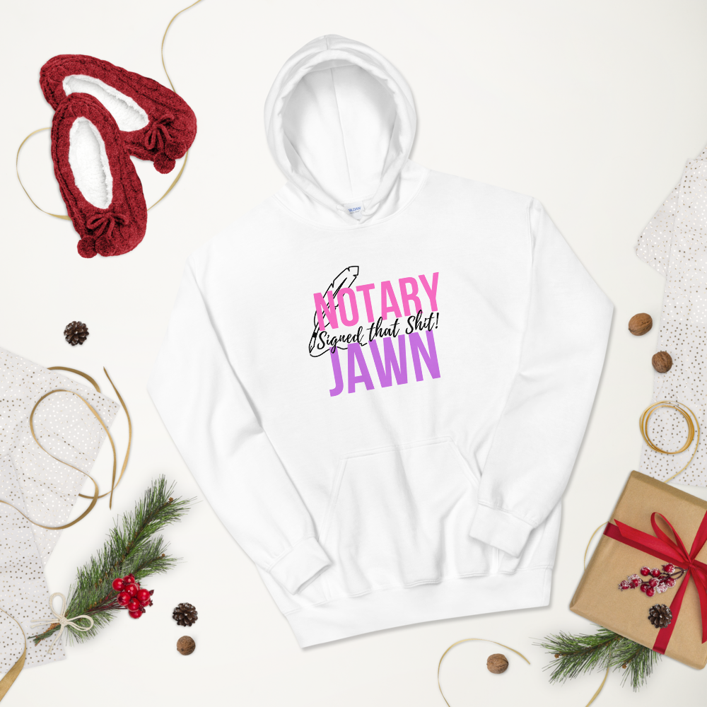 I Signed That Sh*t | Notary Jawn | Notary Public | Unisex Hoodie