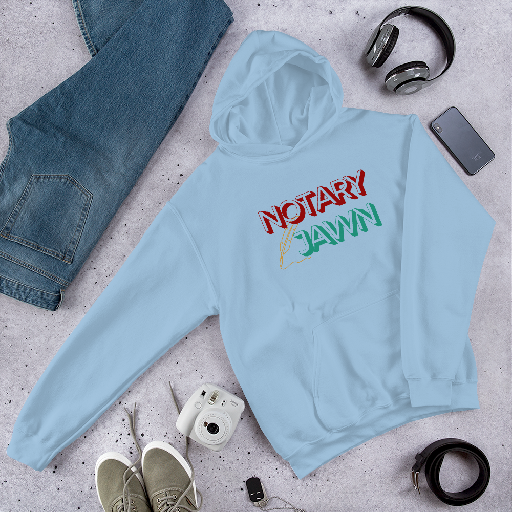 Philly Notary Jawn | Gotcha Front & Back | Unisex Hoodie