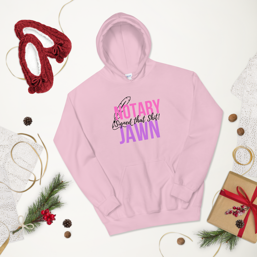 I Signed That Sh*t | Notary Jawn | Notary Public | Unisex Hoodie