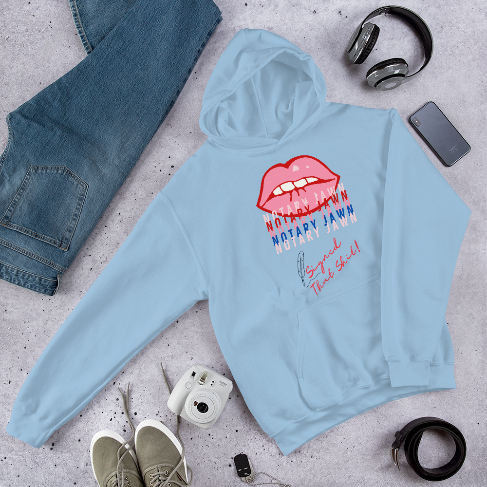 Ms Kiss Le Femme | I Signed That Sh*t | Notary Jawn | Notary Public Hoodie