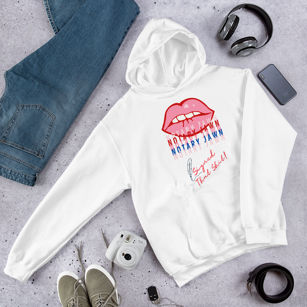 Ms Kiss Le Femme | I Signed That Sh*t | Notary Jawn | Notary Public Hoodie