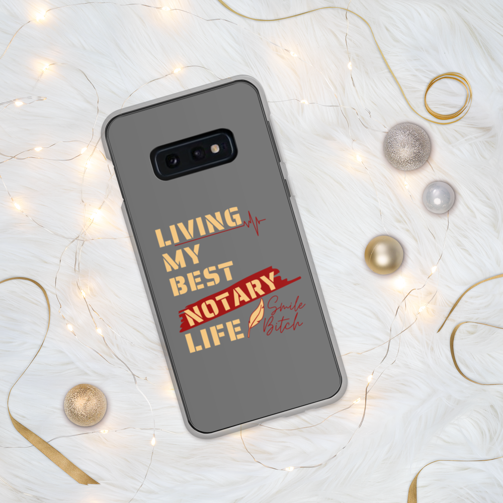 Living My Best Notary Life | Notary Jawn | Notary Public | Samsung Case