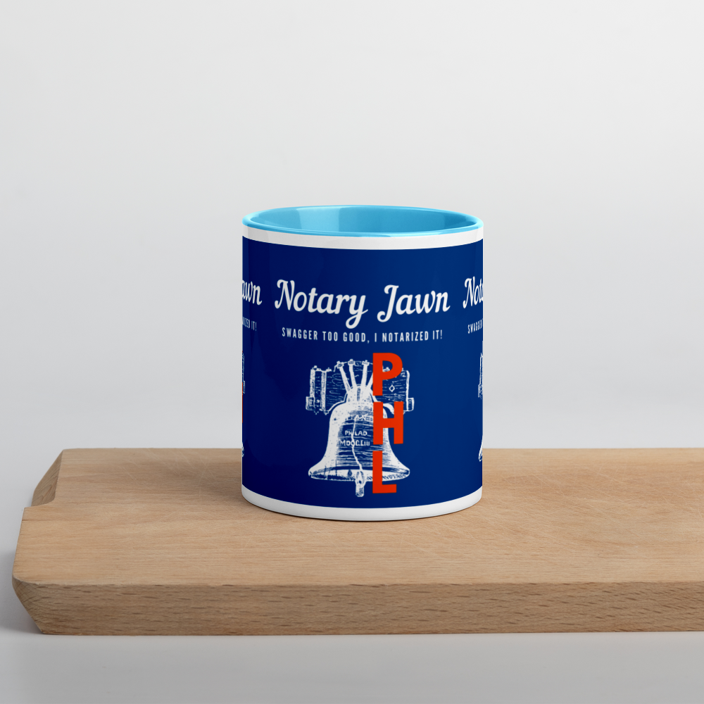 Let Freedom Rang | Notary Jawn | Notary Public | Mug with Color Inside