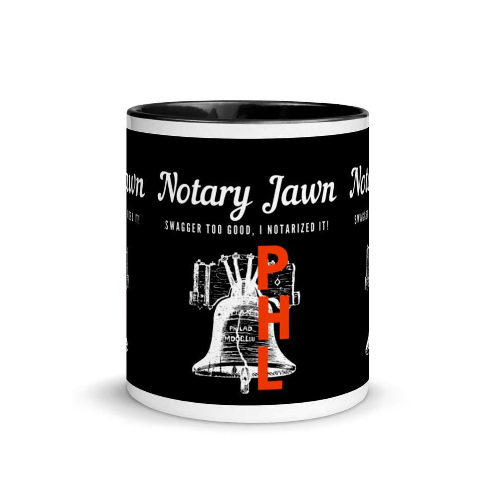 Let Freedom Rang | Notary Jawn | Notary Public | Mug with Color Inside