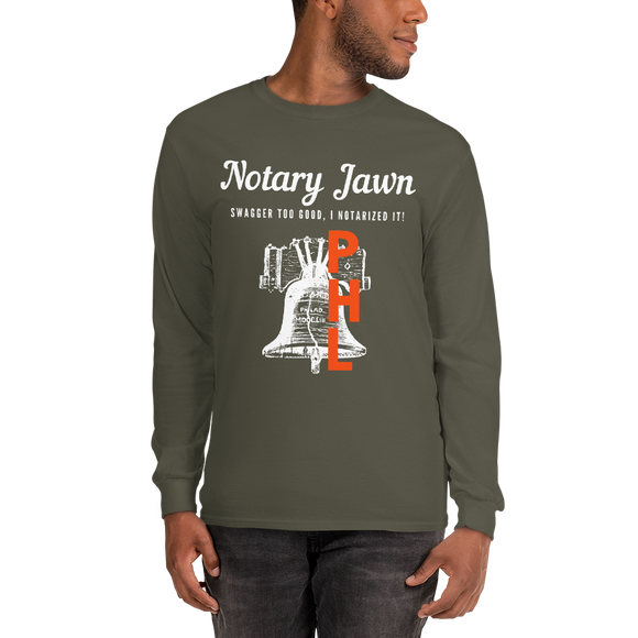 Let Freedom Rang | Notary Jawn | Notary Public | Men’s | Long Sleeve Shirt