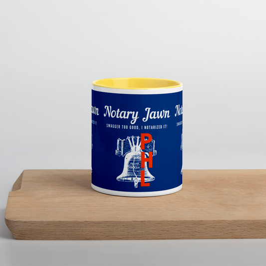 Let Freedom Rang | Notary Jawn | Notary Public | Mug with Color Inside