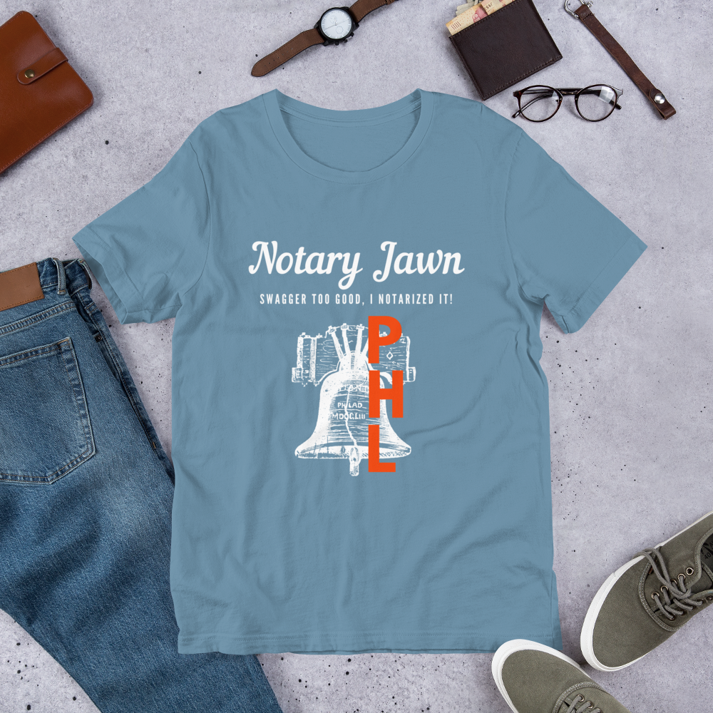 Let Freedom Rang | Notary Jawn | Notary Public | Short-Sleeve | Unisex T-Shirt