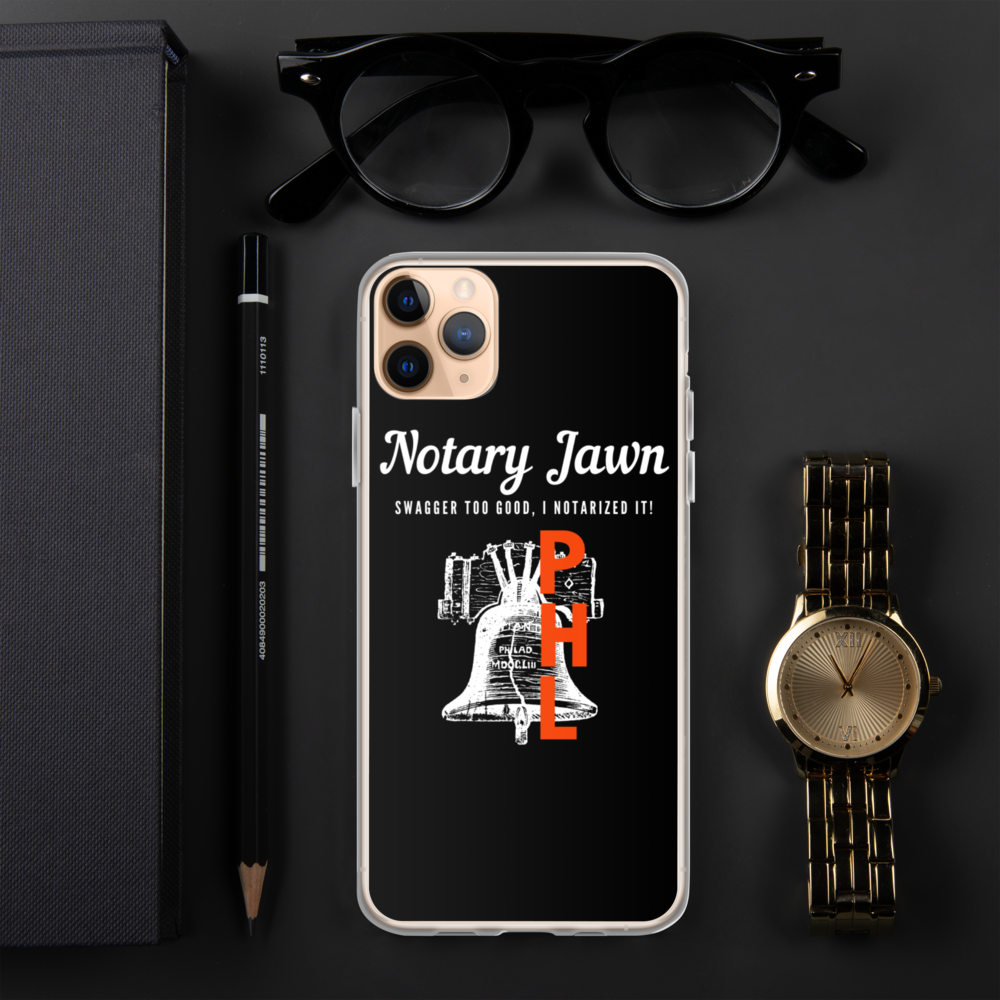 Let Freedom Rang | Notary Jawn | Notary Public | iPhone Case