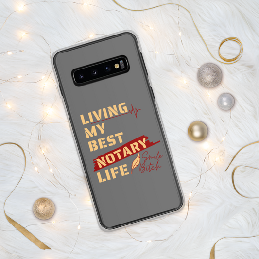 Living My Best Notary Life | Notary Jawn | Notary Public | Samsung Case