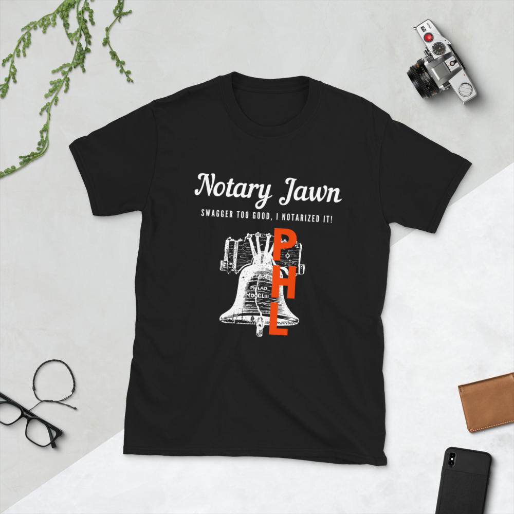 Let Freedom Rang | Notary Jawn | Notary Public | Short-Sleeve | Unisex T-Shirt